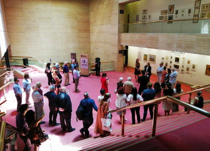 Antonio Pezzino - Inauguración