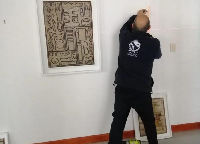 Montaje - Berta Luisi  - Arte por el Uruguay - Rocha