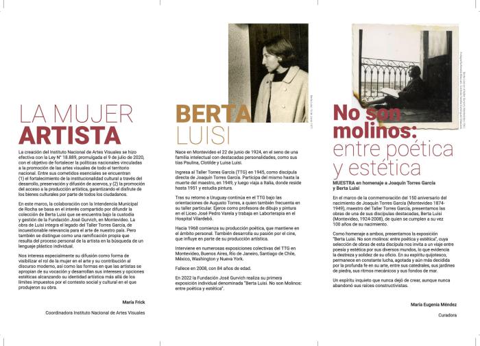  Berta Luisi  - Arte por el Uruguay - Rocha