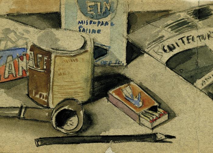 Naturaleza Muerta con Pipa