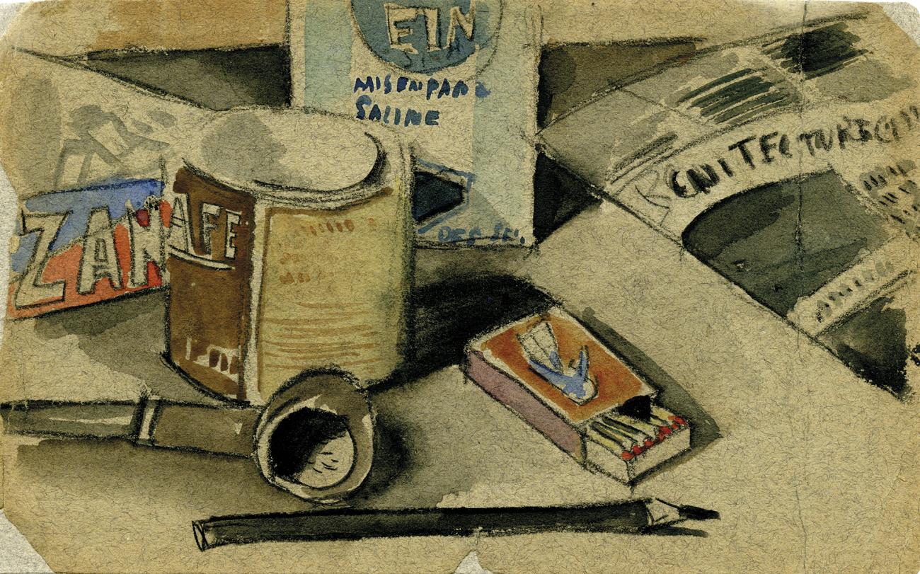 Naturaleza Muerta con Pipa