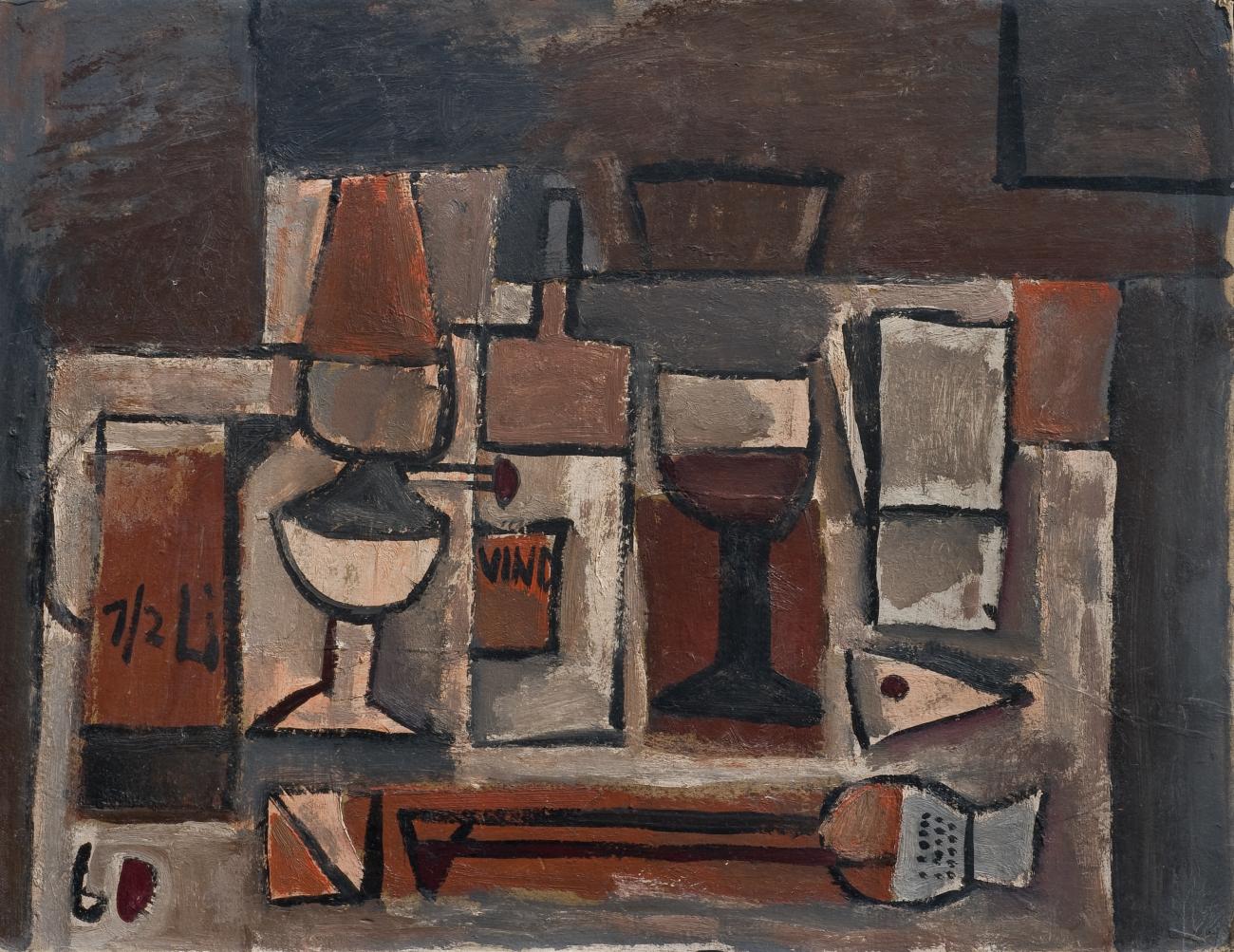 Naturaleza Muerta con Lámpara 