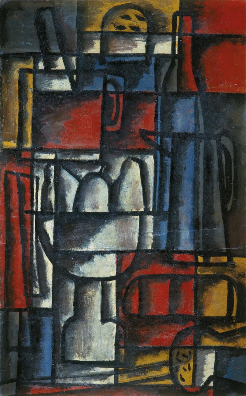 Naturaleza Muerta en Colores Primarios