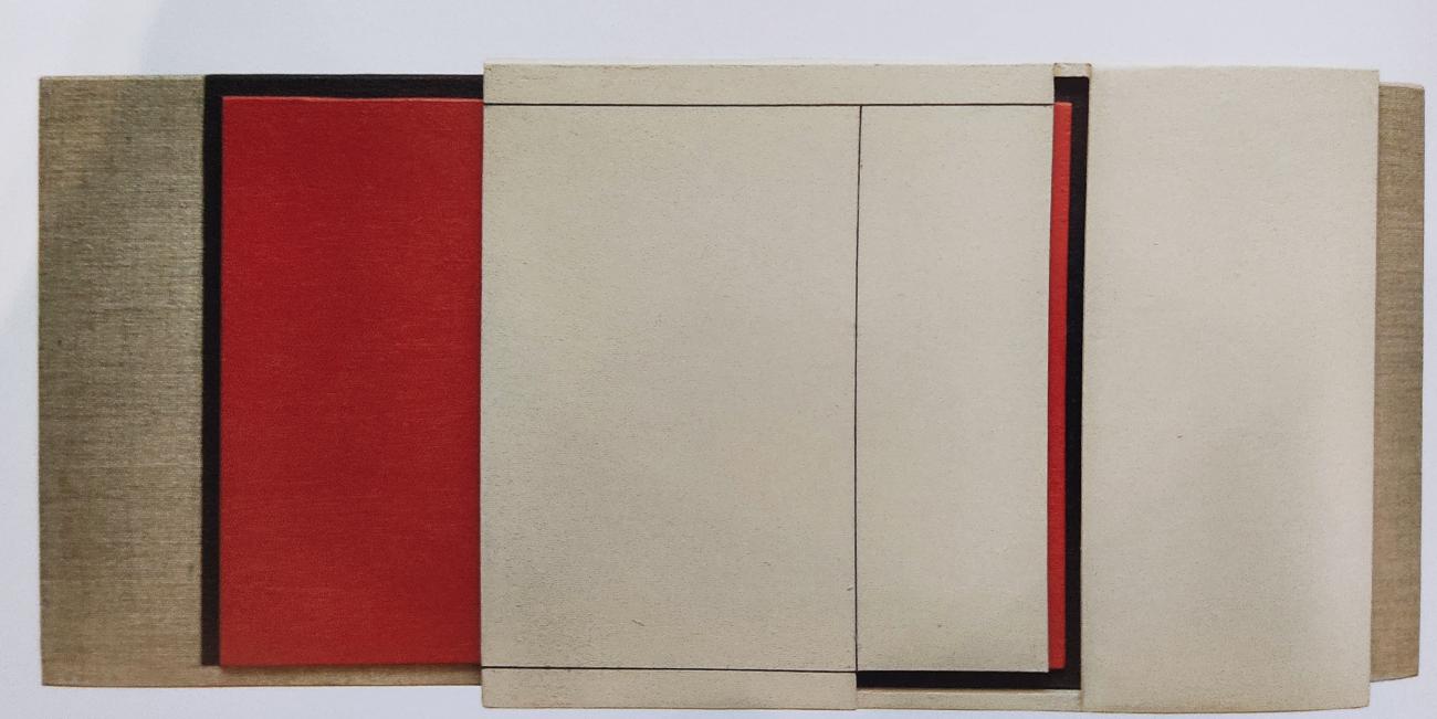 Acrílico sobre tela y madera