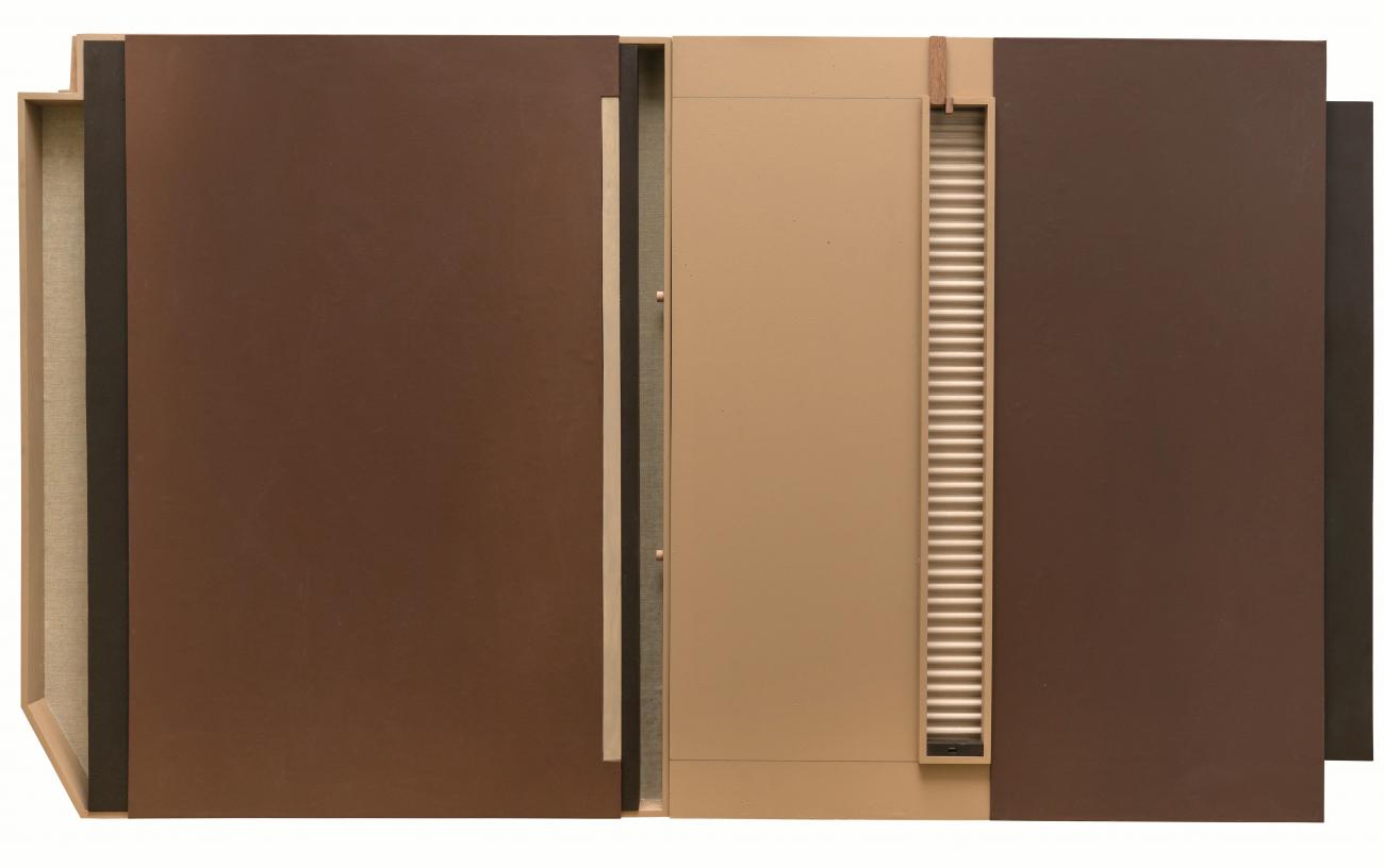 Acrílico sobre tela y madera