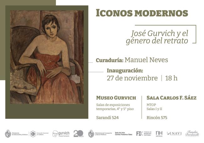 Íconos modernos - José Gurvich y el género del retrato